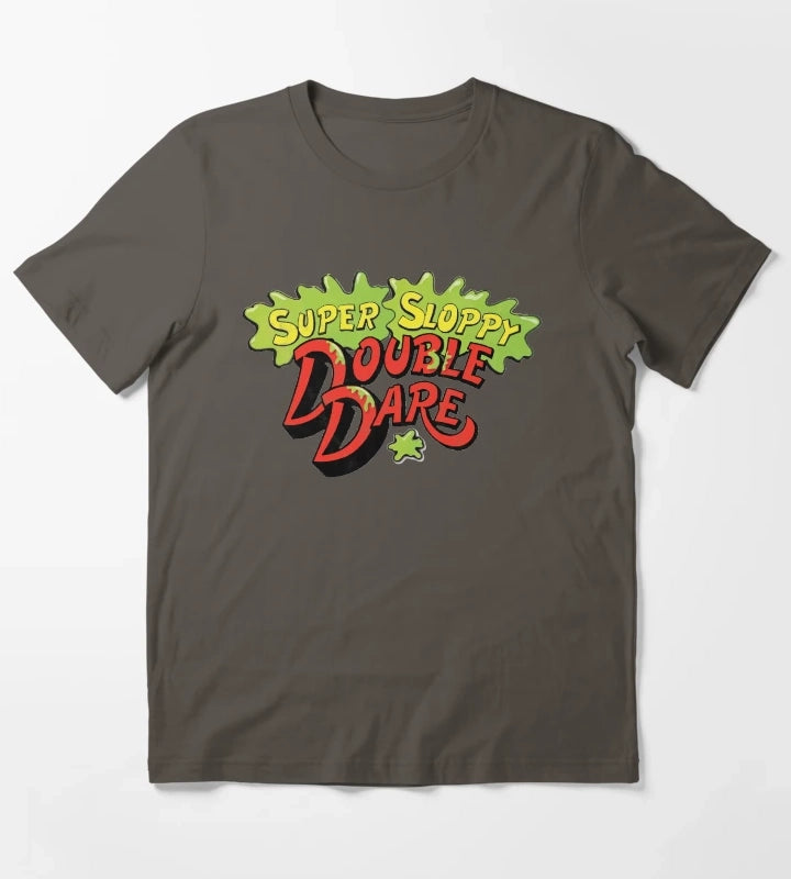 Super Sloppy Double Dare T-Shirt Dark Grey