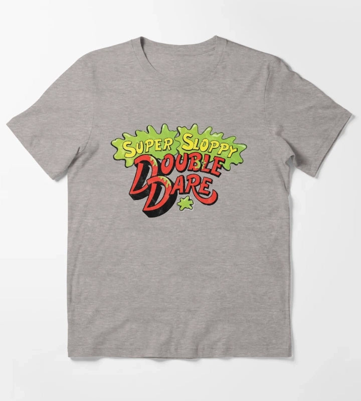 Super Sloppy Double Dare T-Shirt Heather Grey