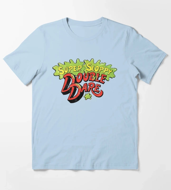 Super Sloppy Double Dare T-Shirt Sky Blue