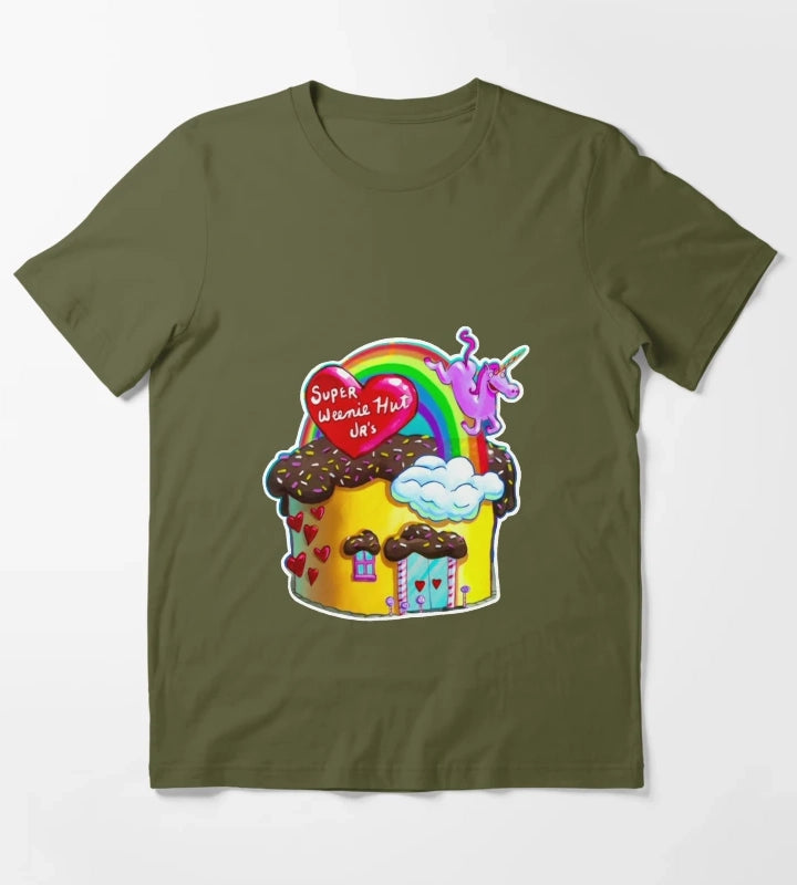 Super Weenie Hut Jr T-Shirt Olive Green