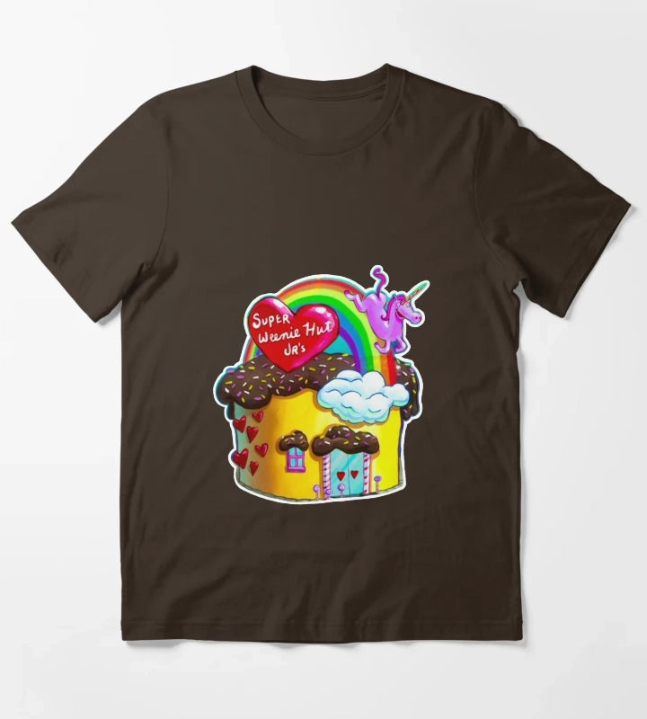 Super Weenie Hut Jr T-Shirt Brown