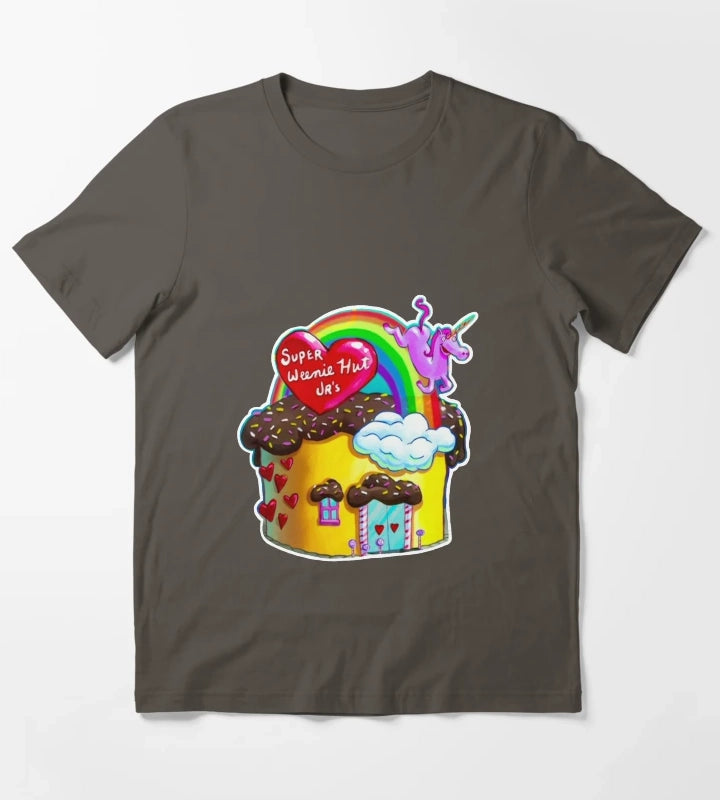 Super Weenie Hut Jr T-Shirt Dark Grey