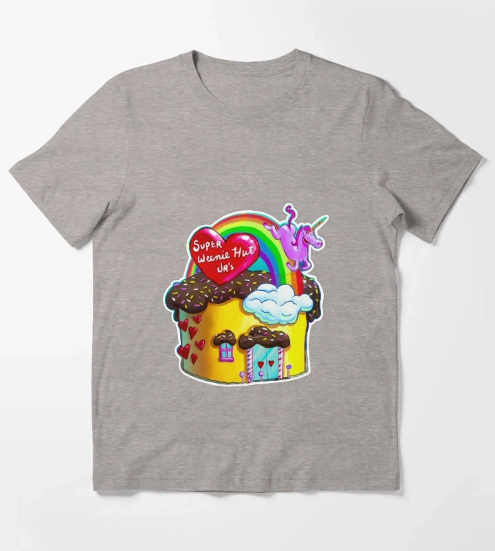 Super Weenie Hut Jr T-Shirt Heather Grey