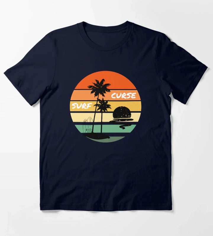 Surf Curse T-Shirt Navy