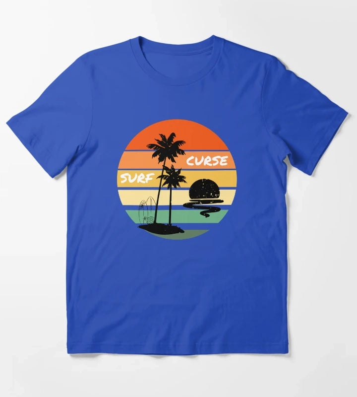 Surf Curse T-Shirt Blue