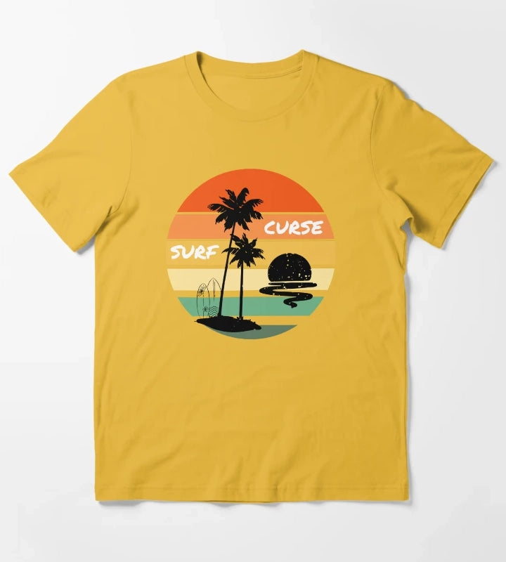 Surf Curse T-Shirt Yellow