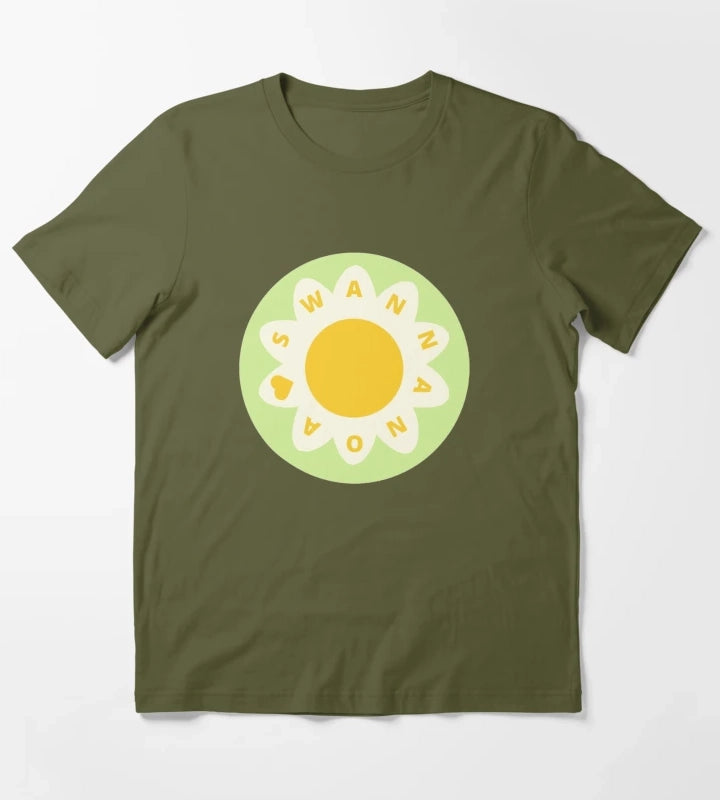 Swannonoa merch T-Shirt Olive Green