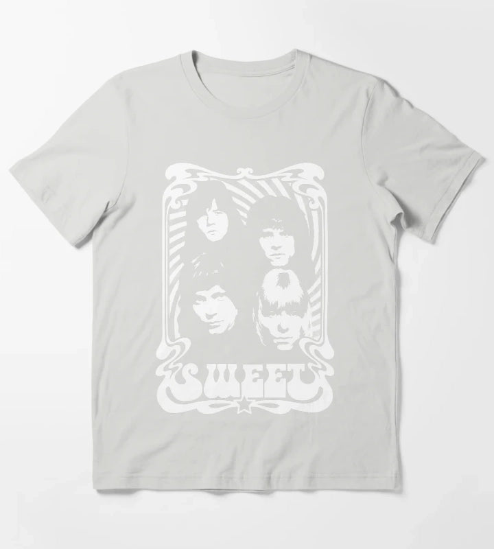 Sweet Band Shirt T-Shirt Light Grey