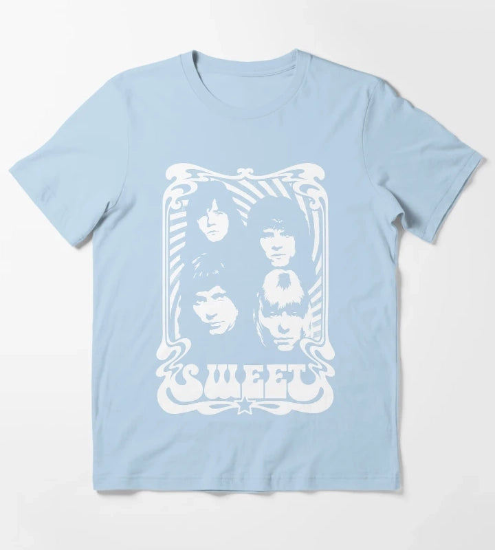 Sweet Band Shirt T-Shirt Sky Blue