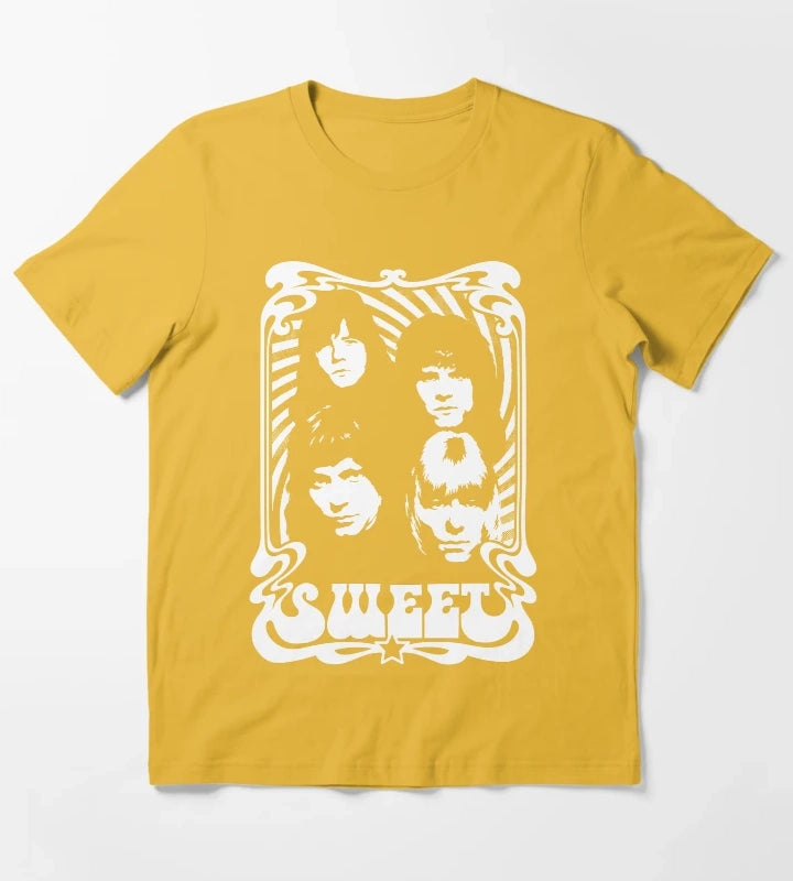 Sweet Band Shirt T-Shirt Yellow