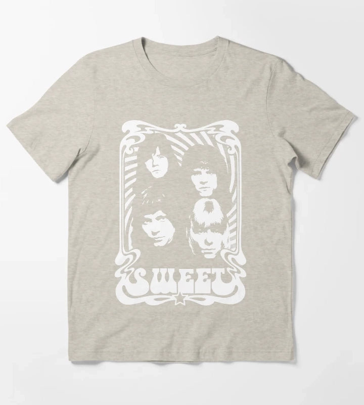 Sweet Band Shirt T-Shirt Cream