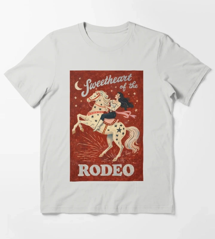 Sweetheart of the rodeo T-Shirt Light Grey