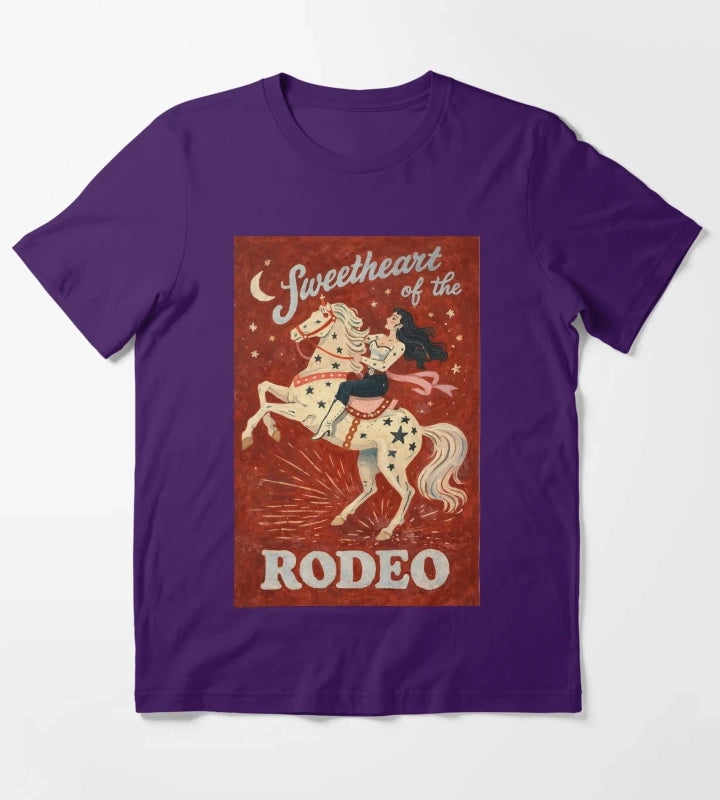 Sweetheart of the rodeo T-Shirt Purple