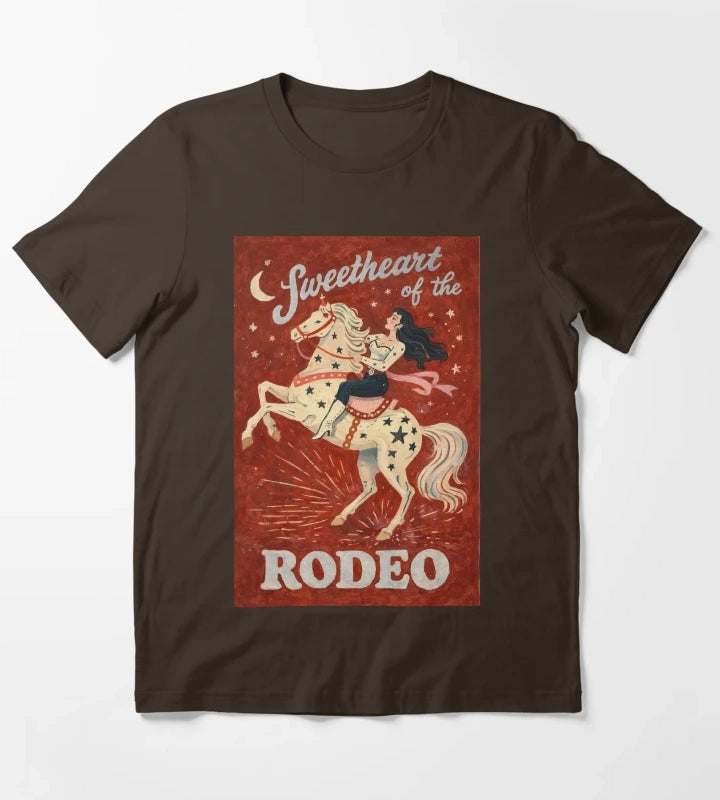 Sweetheart of the rodeo T-Shirt Brown