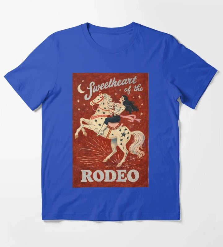 Sweetheart of the rodeo T-Shirt Blue