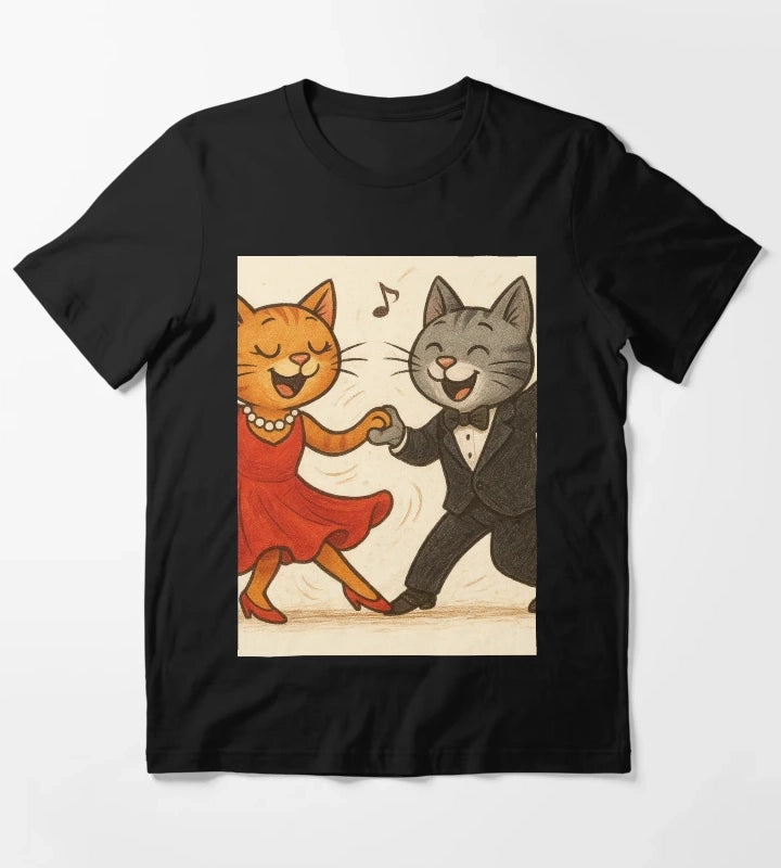Swing dancing with cats T-Shirt