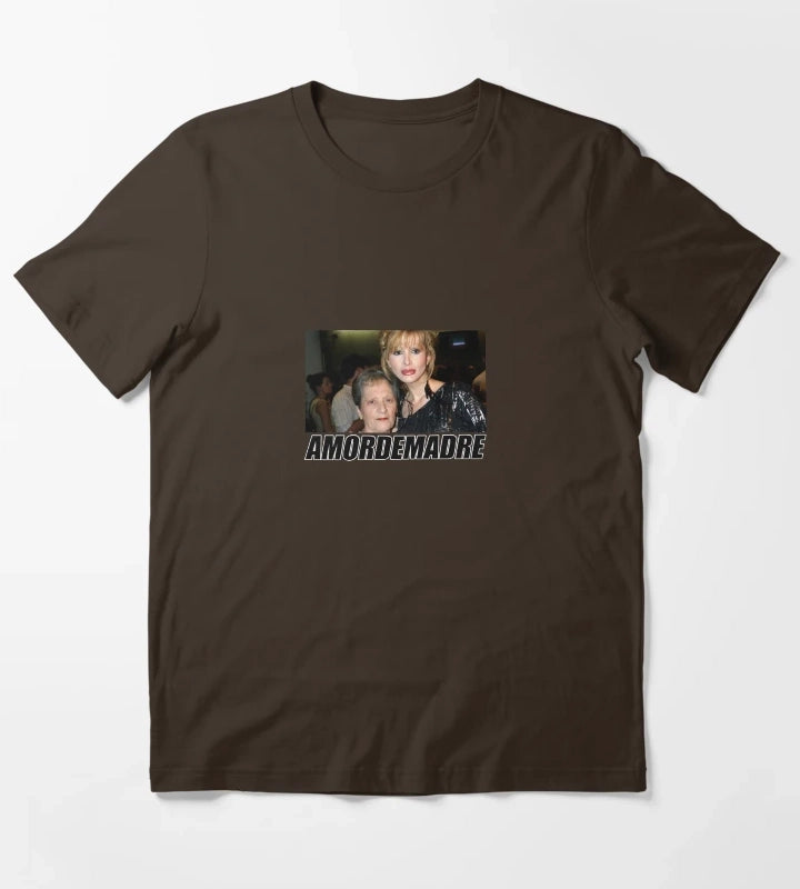 TAMARA YURENA A MOTHERS LOVE T-Shirt Brown