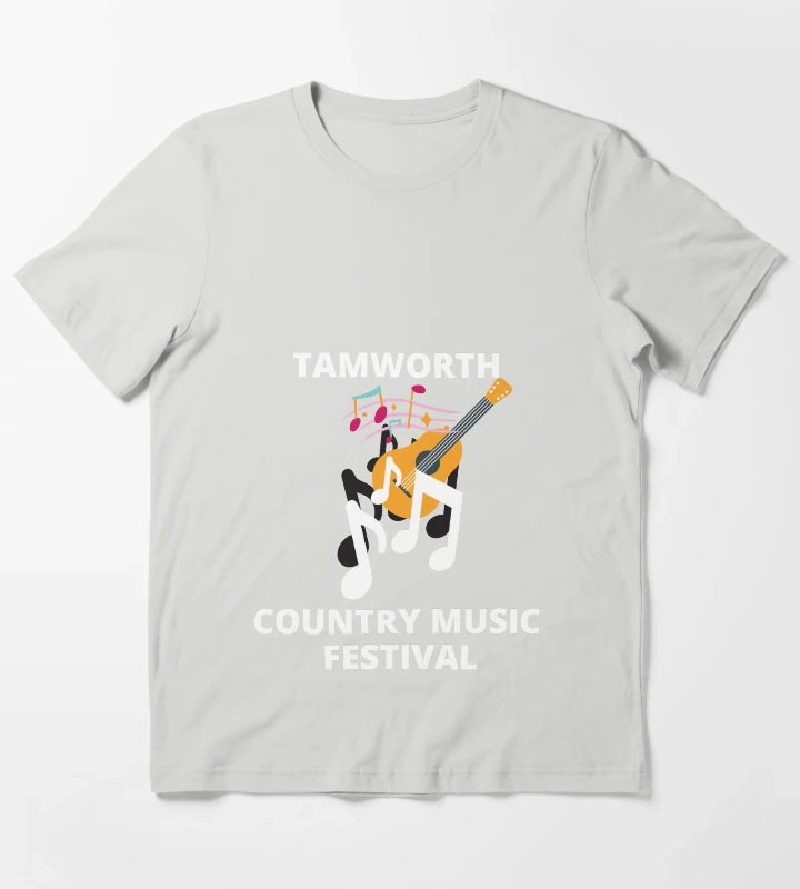 TAMWORTH COUNTRY MUSIC FESTIVAL T-Shirt Light Grey
