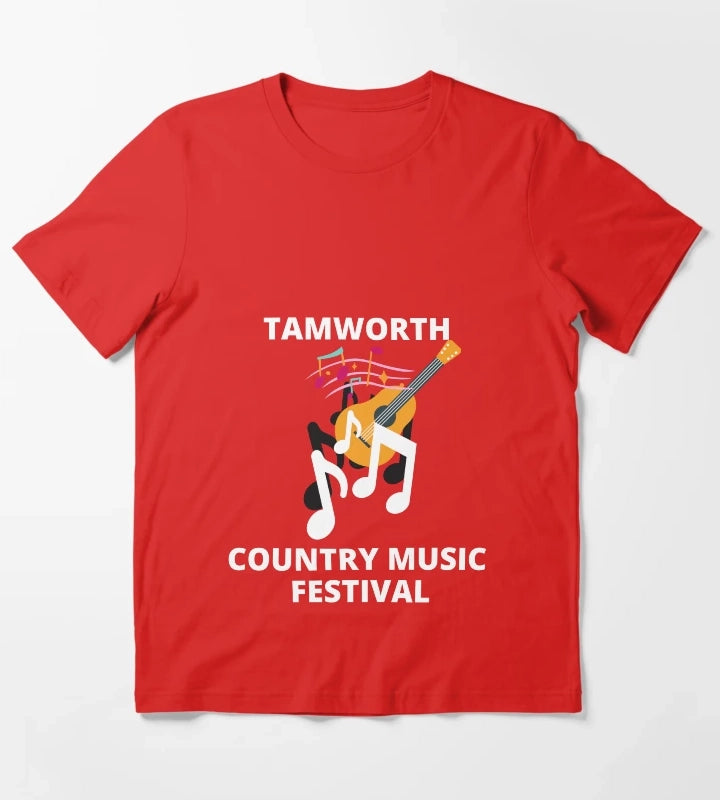 TAMWORTH COUNTRY MUSIC FESTIVAL T-Shirt Red