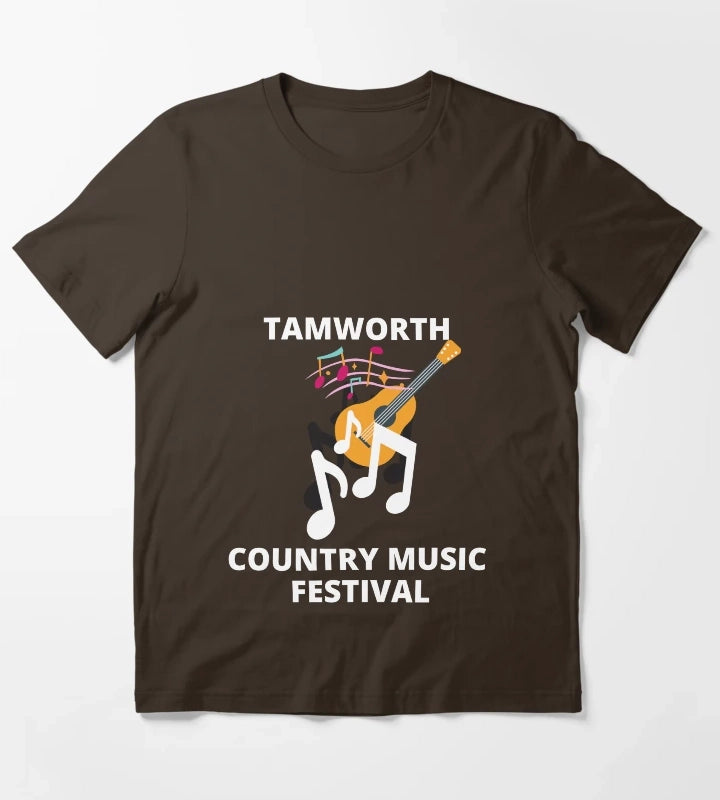 TAMWORTH COUNTRY MUSIC FESTIVAL T-Shirt Brown