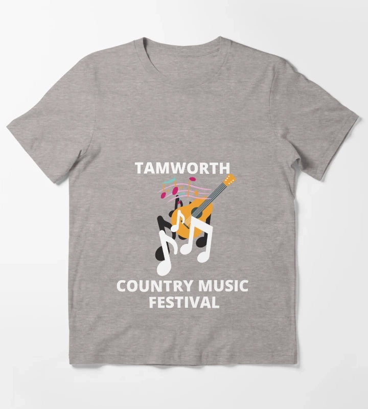 TAMWORTH COUNTRY MUSIC FESTIVAL T-Shirt Heather Grey
