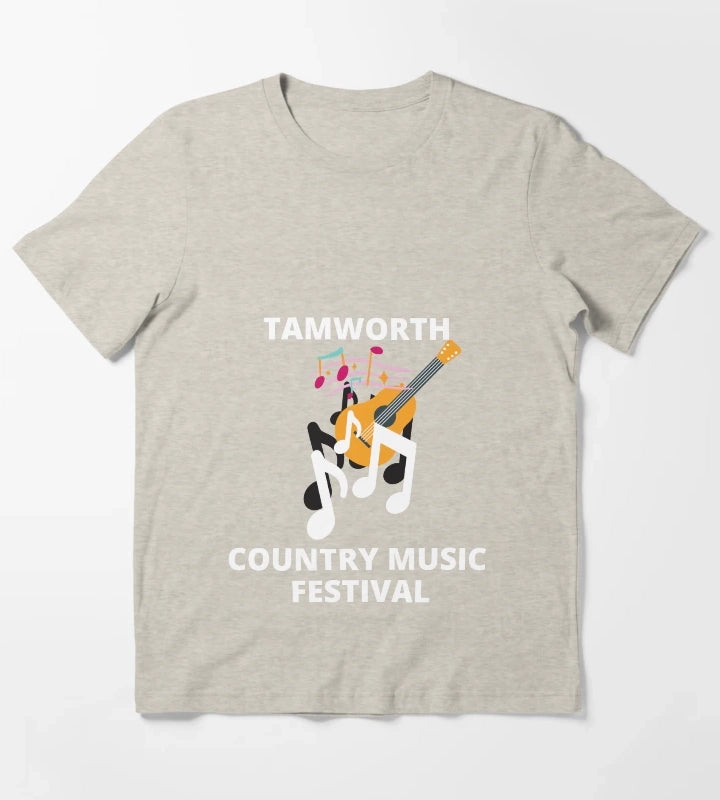 TAMWORTH COUNTRY MUSIC FESTIVAL T-Shirt Cream