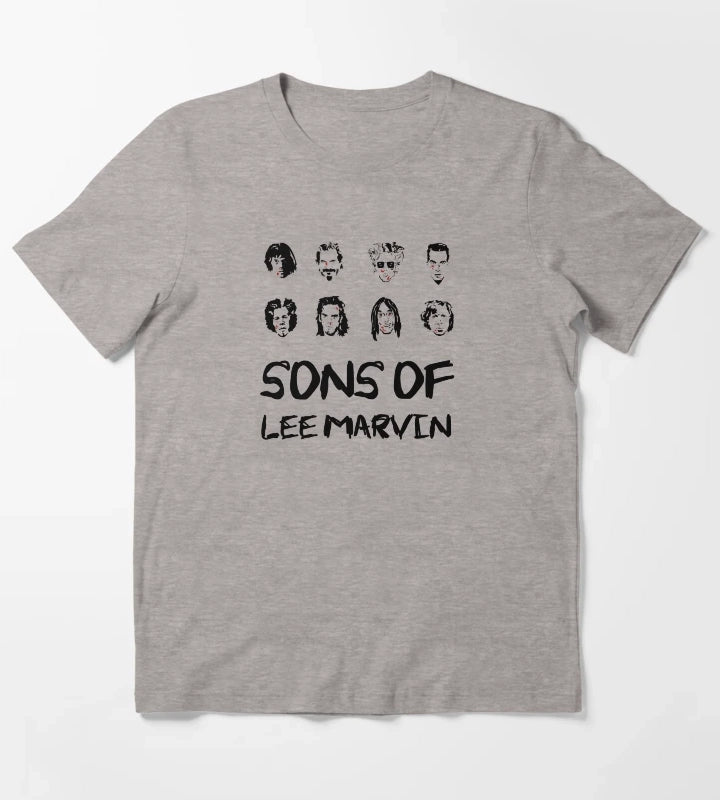 THE SONS OF LEE MARVIN T-Shirt Heather Grey