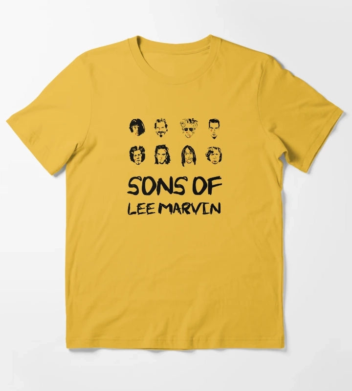 THE SONS OF LEE MARVIN T-Shirt Yellow