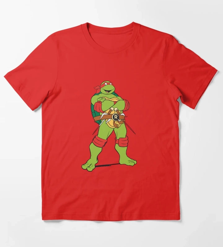 TMNT Raphael Classic Retro TShirt Sweatshirt Hoodie T-Shirt Red