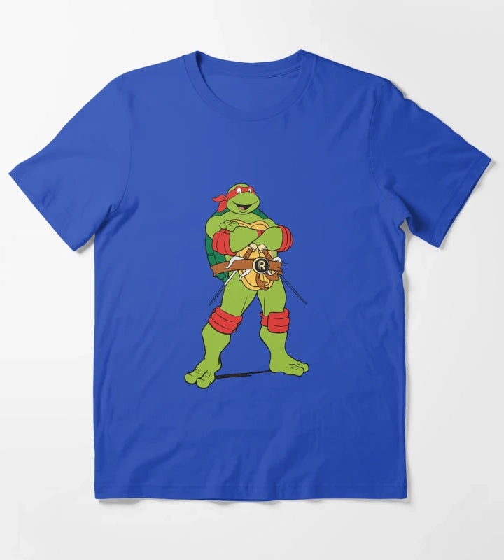 TMNT Raphael Classic Retro TShirt Sweatshirt Hoodie T-Shirt Blue