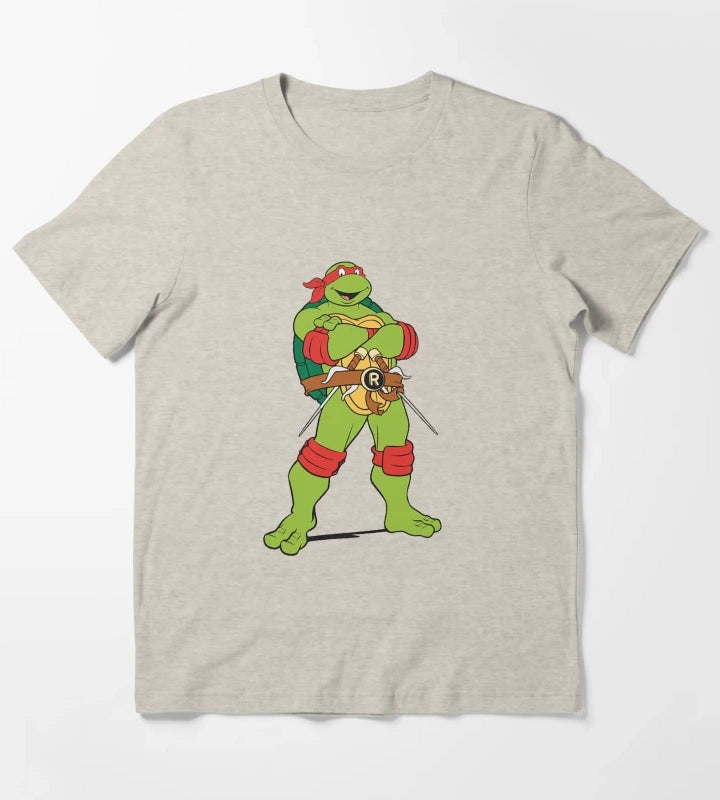 TMNT Raphael Classic Retro TShirt Sweatshirt Hoodie T-Shirt Cream