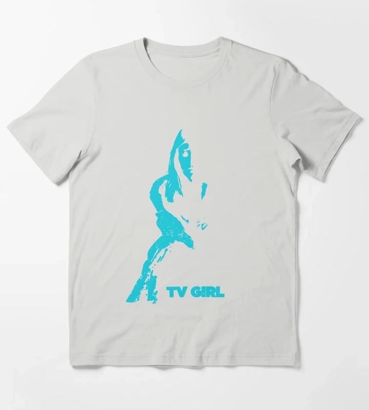 TV GIRL BAND T-Shirt Light Grey