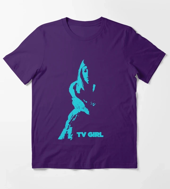 TV GIRL BAND T-Shirt Purple