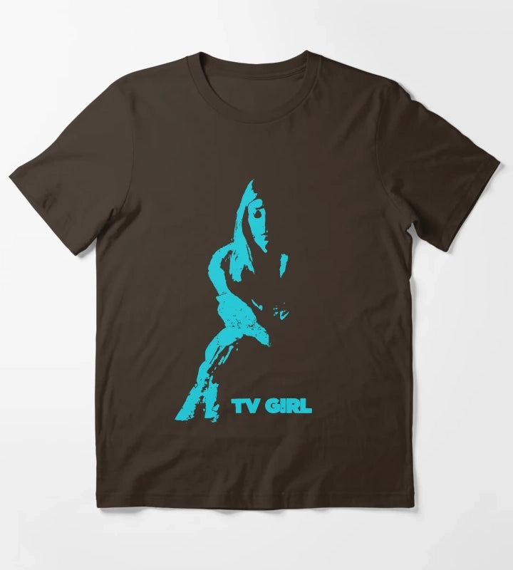 TV GIRL BAND T-Shirt Brown
