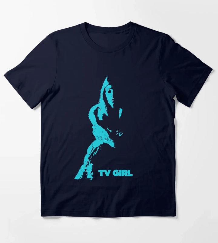 TV GIRL BAND T-Shirt Navy