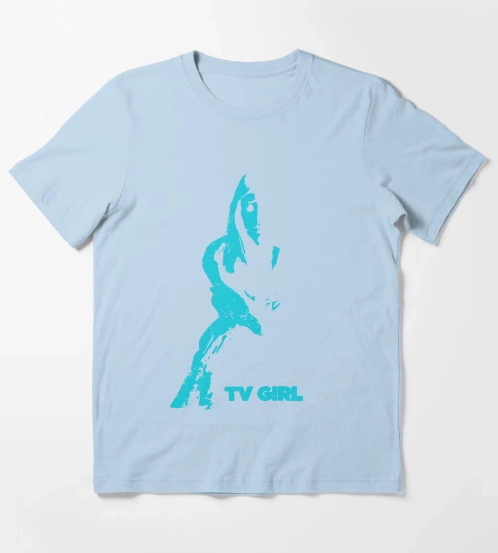 TV GIRL BAND T-Shirt Sky Blue