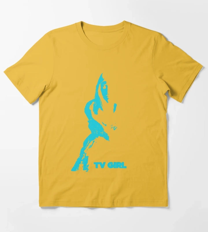 TV GIRL BAND T-Shirt Yellow