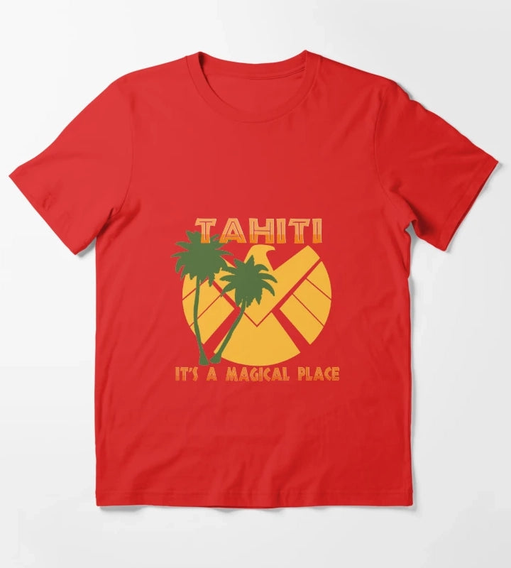 Tahiti Shield T-Shirt Red