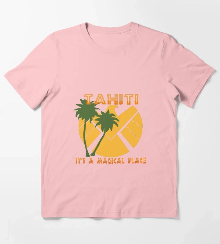 Tahiti Shield T-Shirt Dark Grey