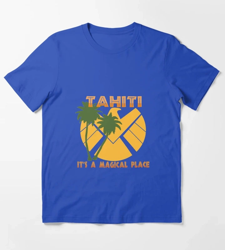 Tahiti Shield T-Shirt Blue