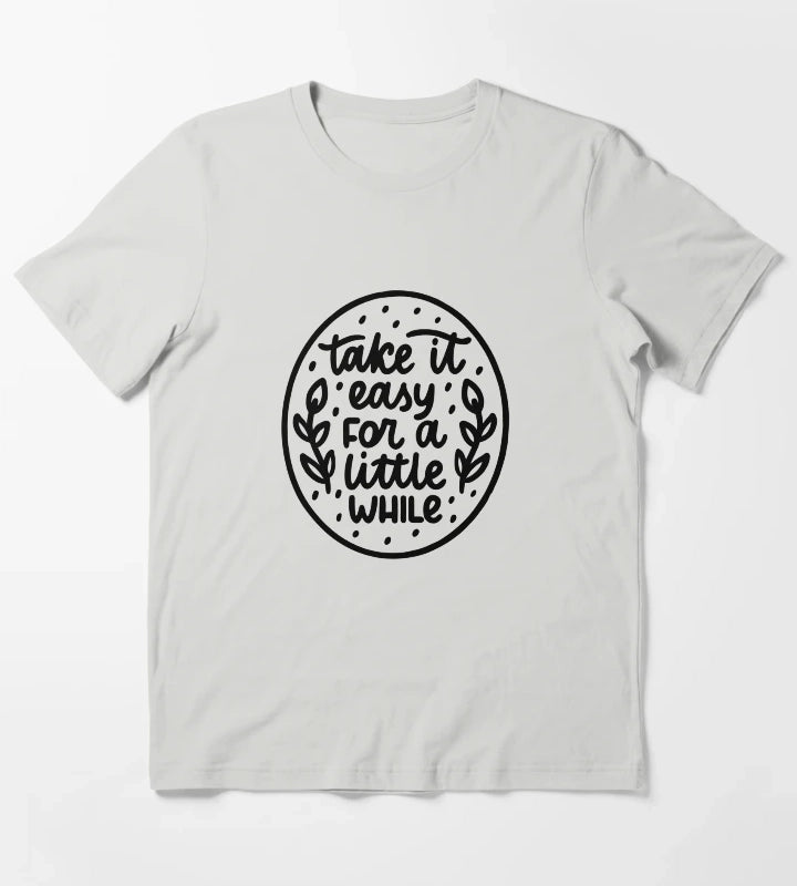 Take it easy T-Shirt Light Grey