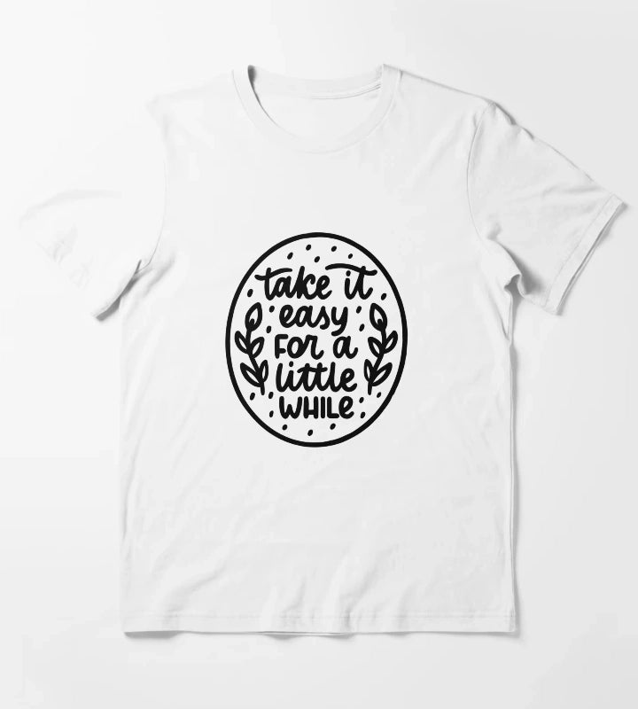 Take it easy T-Shirt White