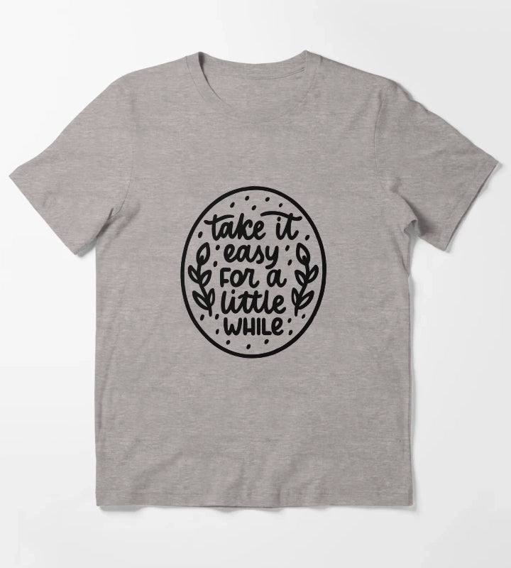 Take it easy T-Shirt Heather Grey