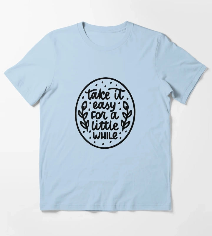 Take it easy T-Shirt Sky Blue