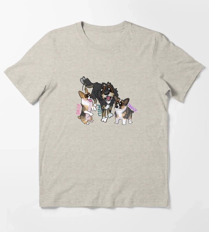 Tansy Daisy and Musli T-Shirt Cream