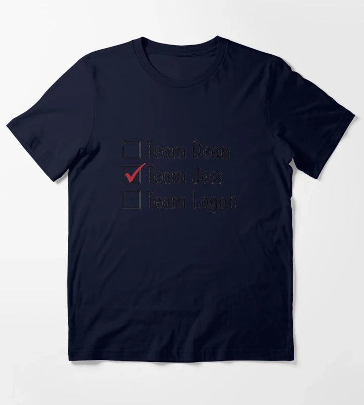 Team Jess T-Shirt Navy