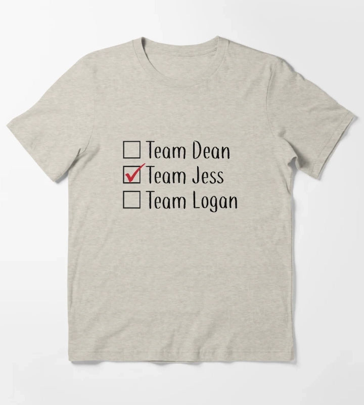 Team Jess T-Shirt Cream
