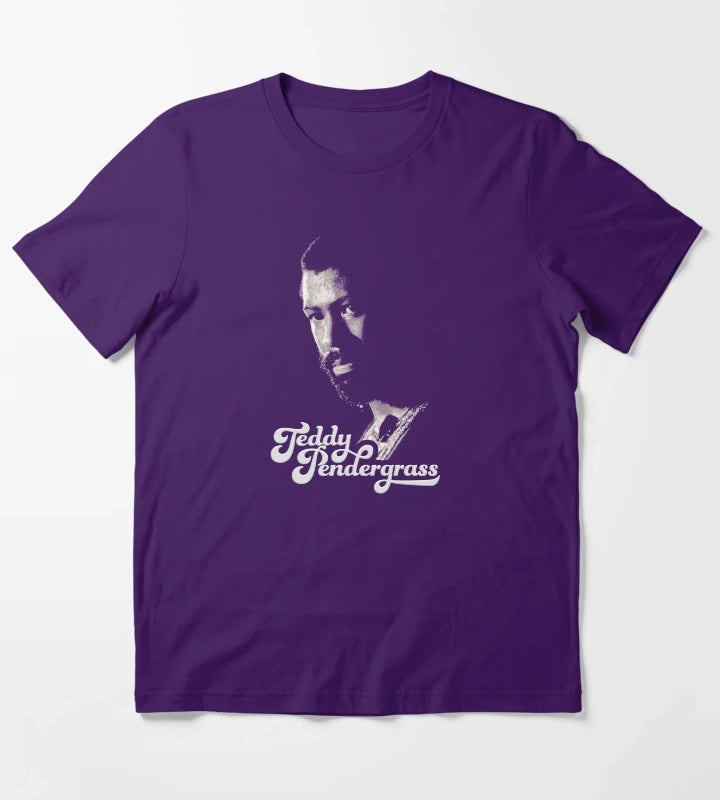 Teddy Pendergrass T-Shirt Purple
