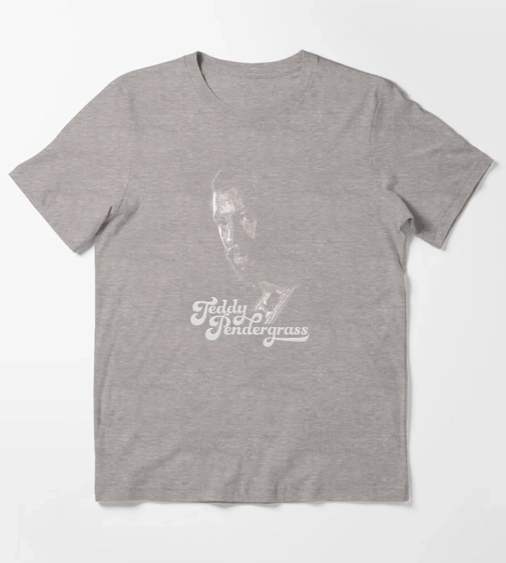 Teddy Pendergrass T-Shirt Heather Grey