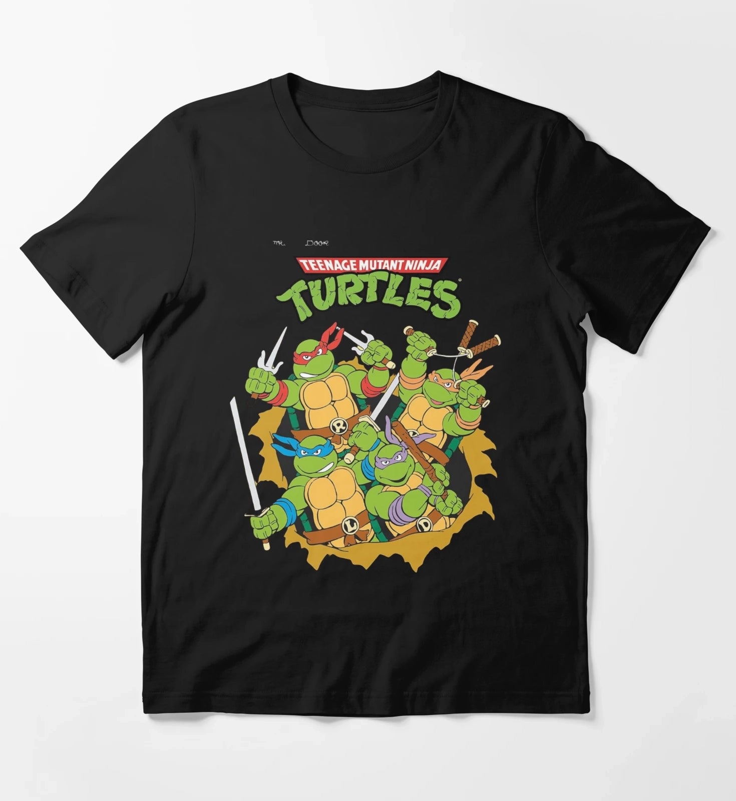 Teenage Mutant Ninja Classic Retro Logo TShirt Hoodies Sweatshirt T-Shirt